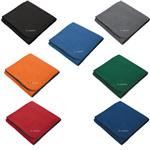 HH7018 Fleece Stadium Blanket With Embroidered Custom Imprint